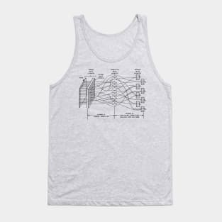 Mind Control Schematic from Dystopomart Survivorium Tank Top